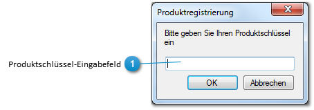 Fenster Produktregistrierung