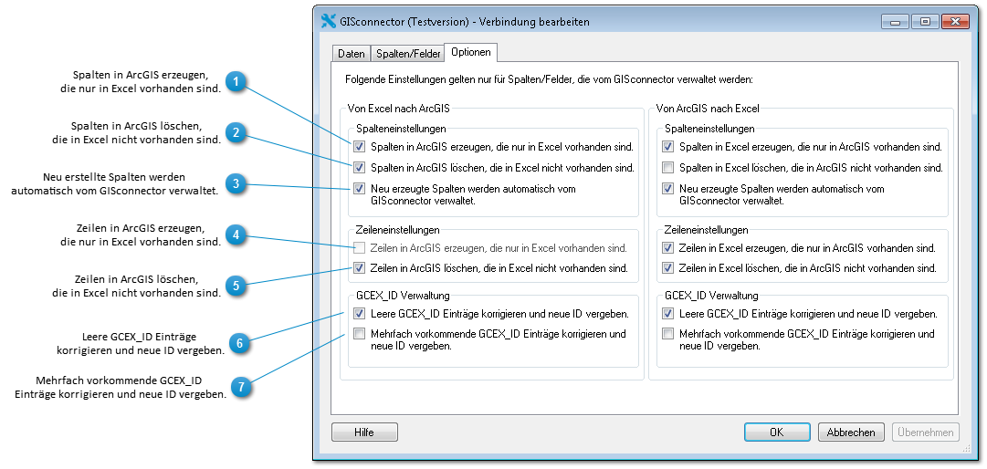 Register "Optionen"