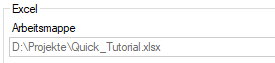 2. Excel-Arbeitsmappe